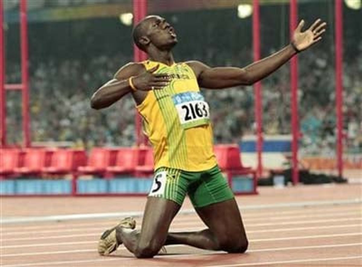 Usain Bolt Is The Fastest Man Alive. Your Move, Lindsay Lohan