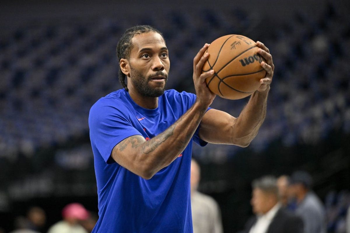 Clippers F Kawhi Leonard (knee) out for Game 6 vs. Mavs