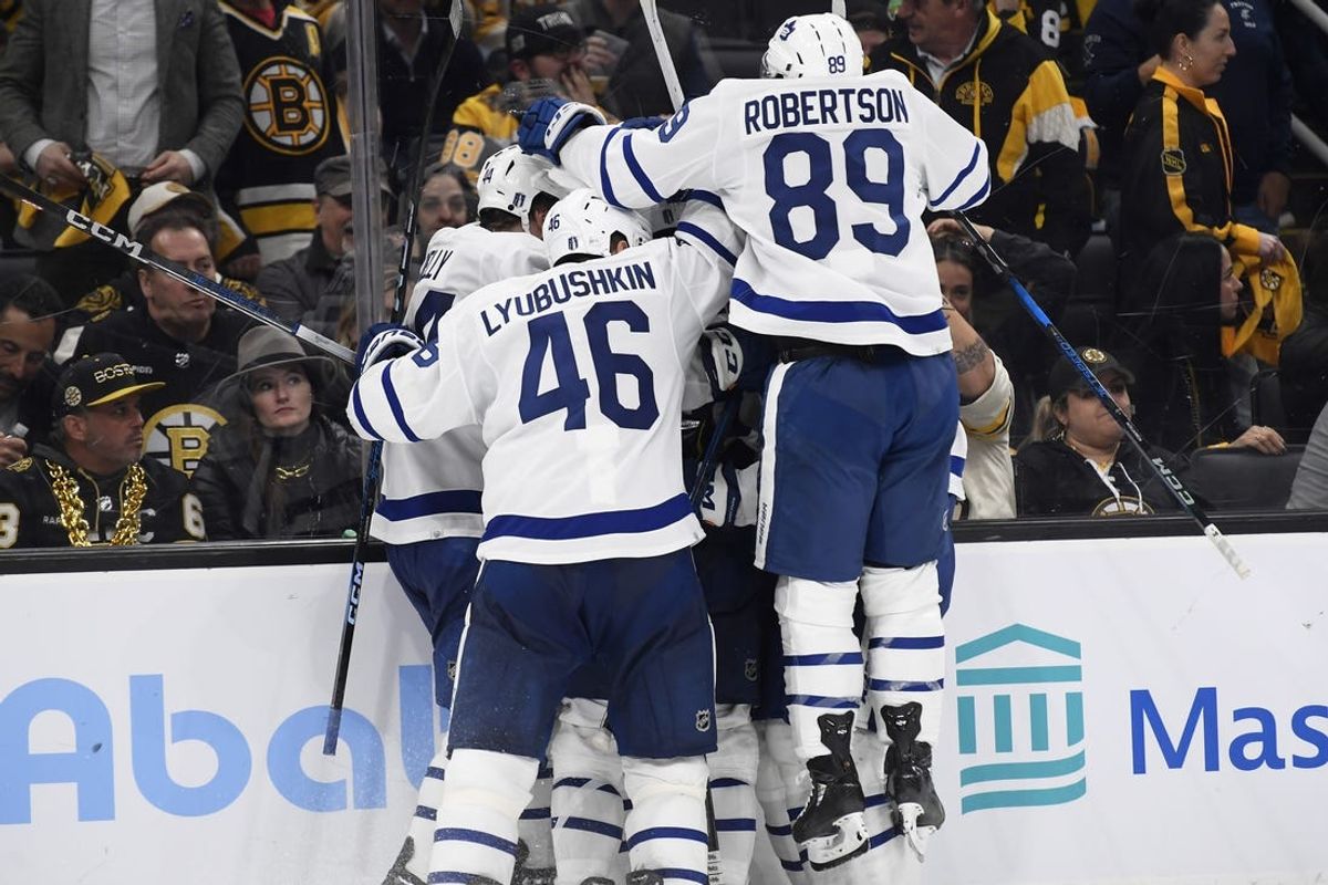 NHL roundup: Leafs outlast Bruins in OT, force Game 6 