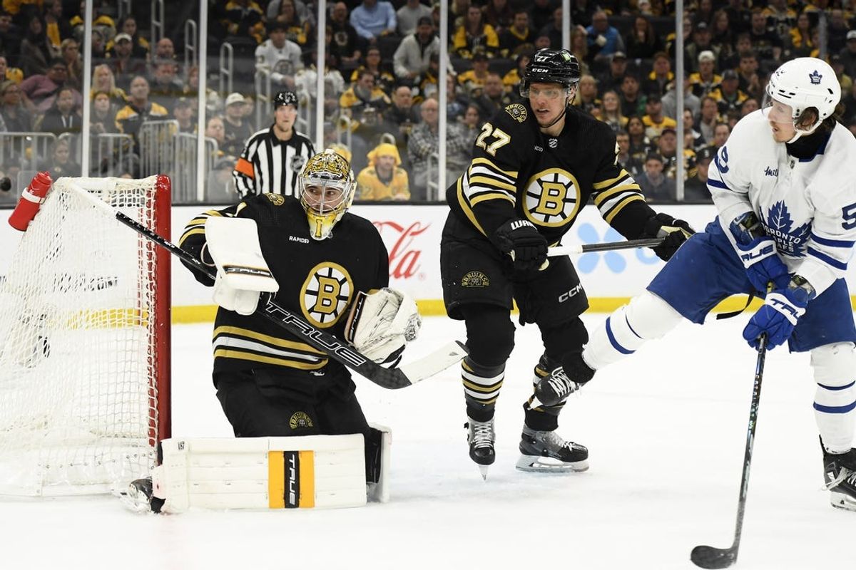 Bruins end Leafs' season with OT win in Game 7 