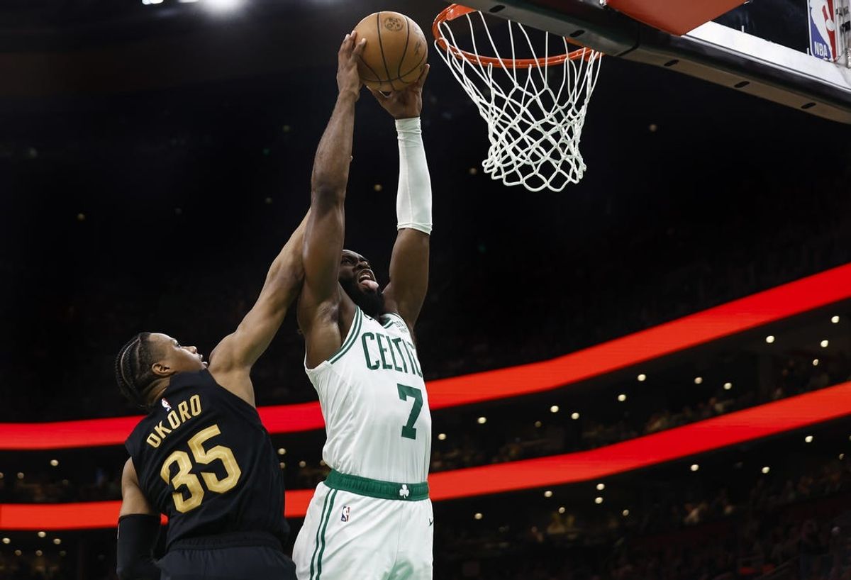 Jaylen Brown, Celtics crush Cavaliers in Game 1