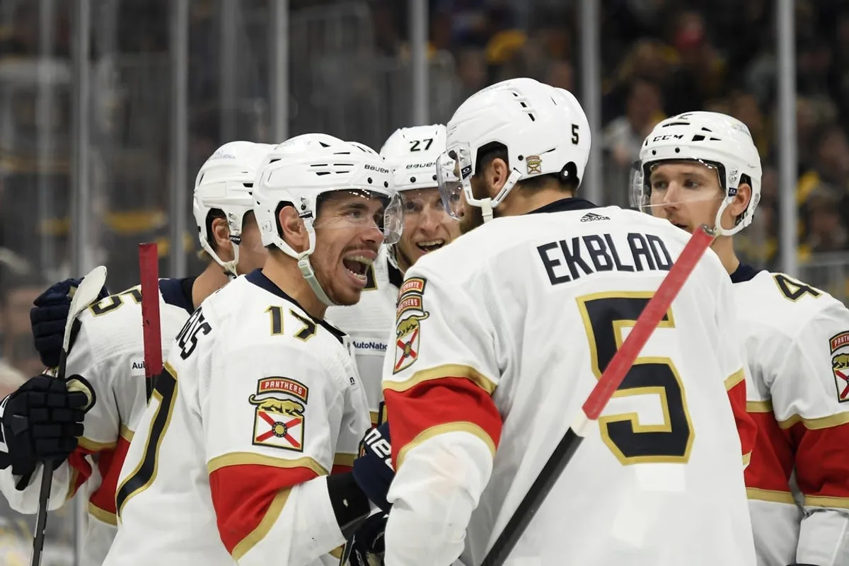 Panthers rally past Bruins in third, grab 3-1 series lead