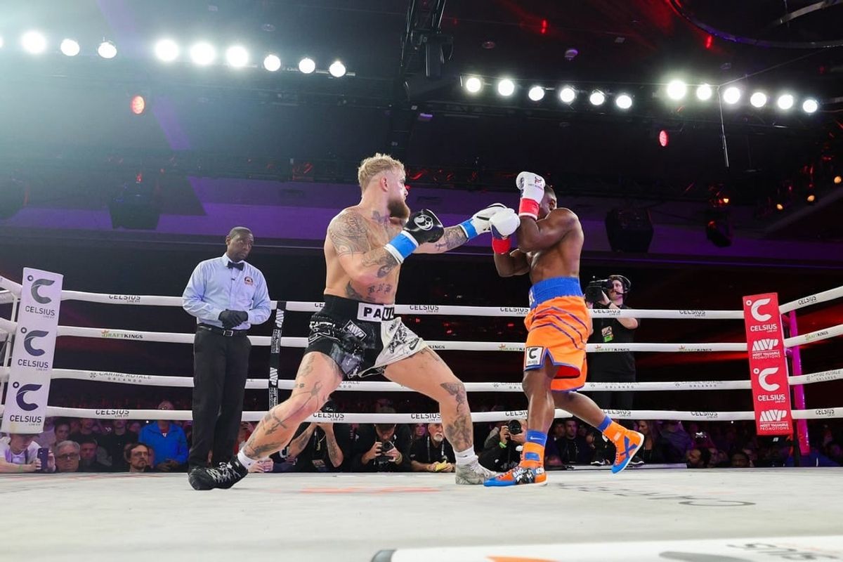 Jake Paul knocks out cruiserweight Andre August in first round