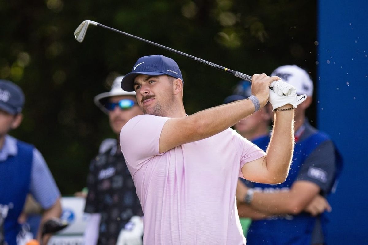 Chris Gotterup uses birdie binge to grab lead at Myrtle Beach