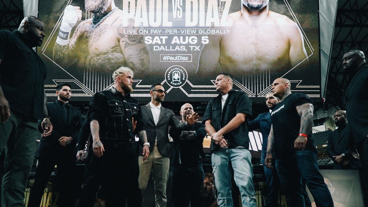 Nate Diaz is going to get knocked out by a YouTuber