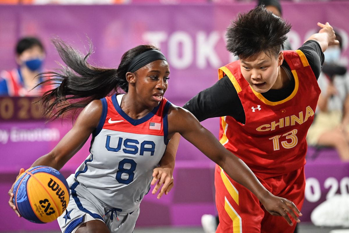 Women’s 3x3 hoops it down for team USA hoops